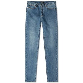 【送料無料】 アーペーセー メンズ デニムパンツ ジーンズ ボトムス A.P.C. Petit Standard Jeans Washed Indigo Stretch