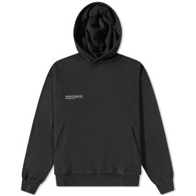 【送料無料】 パンゲア メンズ パーカー・スウェット フーディー アウター Pangaia 365 Signature Hoodie Black