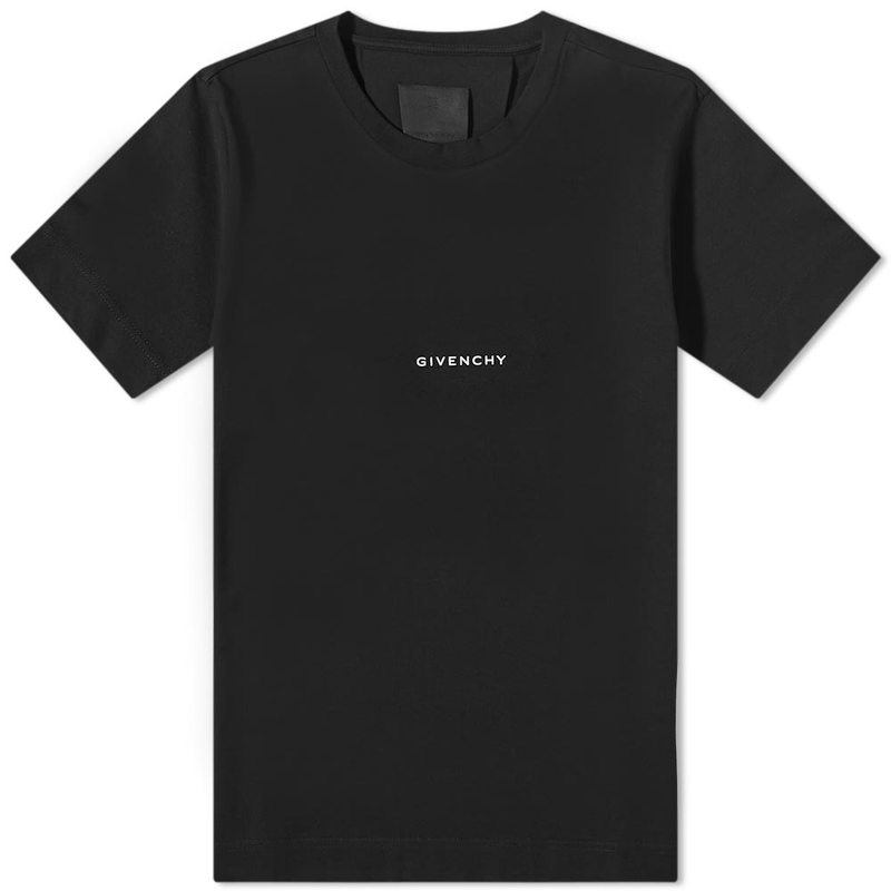 ジバンシー メンズ Tシャツ トップス Givenchy Cross Logo Tee Black