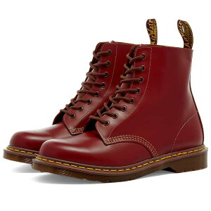 hN^[}[` Y V[Y u[cECu[c Be[W Dr. Martens 1460 Vintage Boot - Made in England Vintage Oxblood Quilon IbNXubh