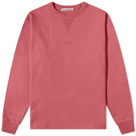 【送料無料】 アクネ ストゥディオズ メンズ パーカー・スウェット アウター Acne Studios Fin Stamp Crew Sweat Old Pink