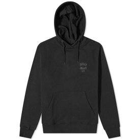 【送料無料】 ヌーディージーンズ メンズ パーカー・スウェット フーディー アウター Nudie Franke Logo Hoody Black