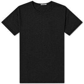 【送料無料】 ヌーディージーンズ メンズ Tシャツ トップス Nudie Roger Slub T-Shirt Black