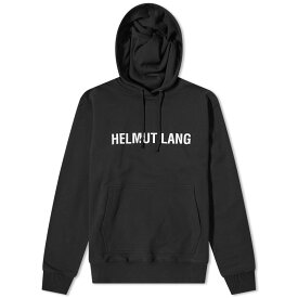 【送料無料】 ヘルムート ラング メンズ パーカー・スウェット フーディー アウター Helmut Lang Core Logo Popover Hoody Black