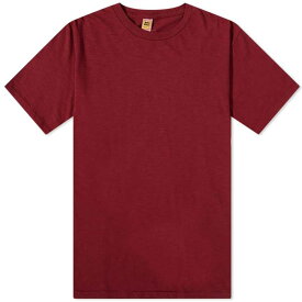 【送料無料】 ベルバシーン メンズ Tシャツ トップス Velva Sheen Regular T-Shirt Burgundy