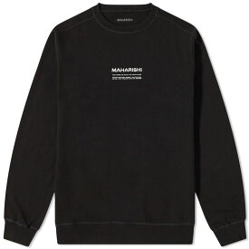 【送料無料】 マハリシ メンズ パーカー・スウェット アウター Maharishi Classic MILTYPE Crew Sweat Black