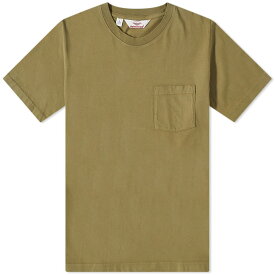 【送料無料】 バテンウェア メンズ Tシャツ トップス Battenwear Pocket T-Shirt Olive