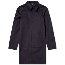 【送料無料】 アーペーセー メンズ コート アウター A.P.C. City Mac Navy