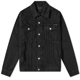 【送料無料】 ヌーディージーンズ メンズ ジャケット・ブルゾン アウター Nudie Robby Denim Jacket Vintage Black