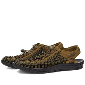 yz L[ Y Xj[J[ V[Y KEEN Uneek OG Dark Olive & Black