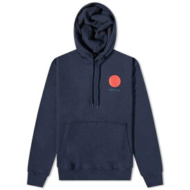 【送料無料】 エドウィン メンズ パーカー・スウェット フーディー アウター Edwin Japanese Sun Hoodie Navy Blazer