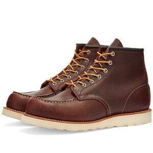 yz bhEBO Y u[cECu[c V[Y Red Wing 8138 Heritage Work 6" Moc Toe Boot Briar Oil Slick