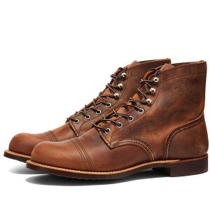 bhEBO Y V[Y u[cECu[c Red Wing 8085 Heritage 6" Iron Ranger Boot Copperough & Tough bh