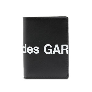 yz RfM\ Y z ANZT[ Comme des Garcons SA0641HL Huge Logo Wallet Black