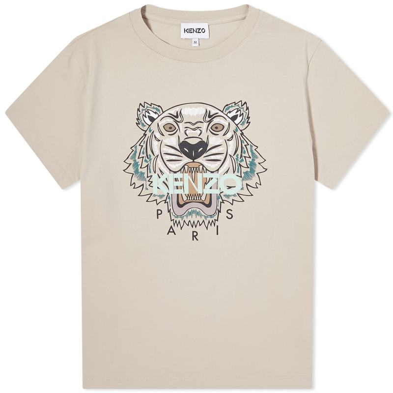 ケンゾー レディース Tシャツ トップス Kenzo Tiger Classic Tee Sand Tシャツ・カットソー