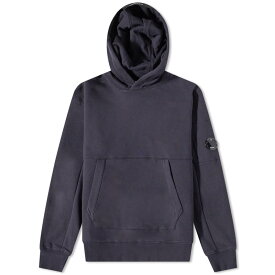 【送料無料】 シーピーカンパニー メンズ パーカー・スウェット フーディー アウター C.P. Company Arm Lens Popover Hoodie Total Eclipse