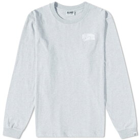 【送料無料】 ビリオネアボーイズクラブ メンズ Tシャツ トップス Billionaire Boys Club Long Sleeve Small Arch Logo T-Shirt Heather Grey