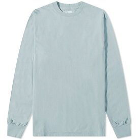 【送料無料】 カラフルスタンダード メンズ Tシャツ トップス Colorful Standard Long Sleeve Oversized Organic T-Shirt CldyGry