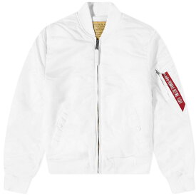 【送料無料】 アルファインダストリーズ メンズ ジャケット・ブルゾン アウター Alpha Industries MA-1 VF 59 Flight Jacket White