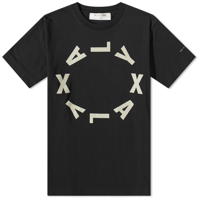 特価商品 アリクス メンズ Tシャツ トップス 1017 ALYX 9SM Collection Logo Graphic T-Shirt Camo Black