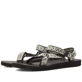 【送料無料】 テバ レディース サンダル シューズ Teva Original Universal Sandal Bandana White & Black