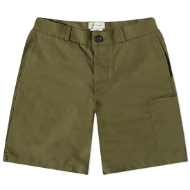 【送料無料】 オリバー スペンサー メンズ ハーフパンツ・ショーツ ボトムス Oliver Spencer Judo Shorts Green