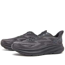 【送料無料】 ホッカオネオネ メンズ スニーカー シューズ HOKA ONE ONE Clifton 9 Black & Black