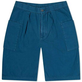 【送料無料】 スノーピーク レディース ハーフパンツ・ショーツ ボトムス Snow Peak Recycled Cotton Shorts Blue
