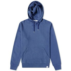 【送料無料】 ノースプロジェクト メンズ パーカー・スウェット フーディー アウター Norse Projects Vagn Classic Popover Hoodie Calcite Blue