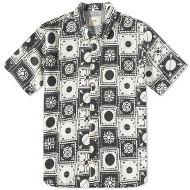 【送料無料】 フォーク メンズ シャツ トップス Folk Tile Wave Gabe Shirt Mono