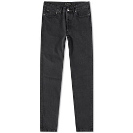 【送料無料】 アーペーセー メンズ デニムパンツ ジーンズ ボトムス A.P.C. Petit New Standard Jeans Washed Black