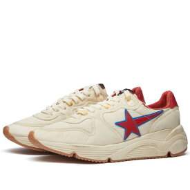 【送料無料】 ゴールデングース メンズ スニーカー シューズ Golden Goose Running Sole Sneaker Beige & Red