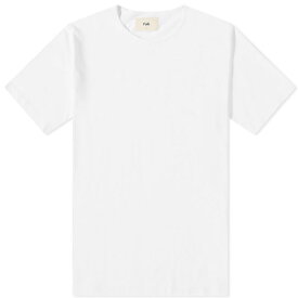 【送料無料】 フォーク メンズ Tシャツ トップス Folk Everyday T-Shirt White