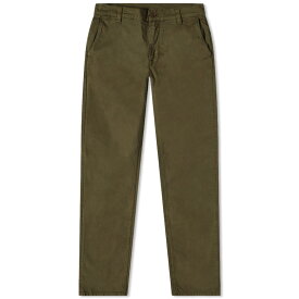 【送料無料】 ヌーディージーンズ メンズ カジュアルパンツ ボトムス Nudie Easy Alvin Pant Olive