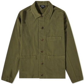 【送料無料】 アーペーセー メンズ ジャケット・ブルゾン アウター A.P.C. Vianney Chore Jacket Khaki