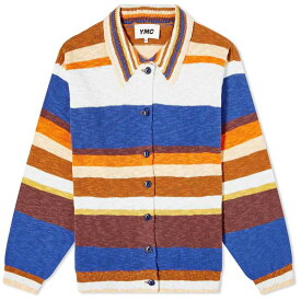 【送料無料】 ワイエムシー メンズ ニット・セーター カーディガン アウター YMC Rat Pack Stripe Cardigan Multi