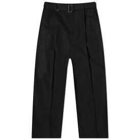 【送料無料】 ロエベ メンズ カジュアルパンツ ボトムス Loewe Low Crotch Work Trousers Black