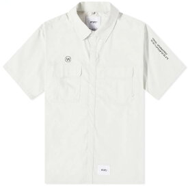 【送料無料】 ダブルタップス メンズ シャツ トップス WTAPS 18 Printed Short Sleeve Shirt Grey