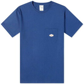 【送料無料】 ヌーディージーンズ メンズ Tシャツ トップス Nudie Leffe Pocket Tee French Blue