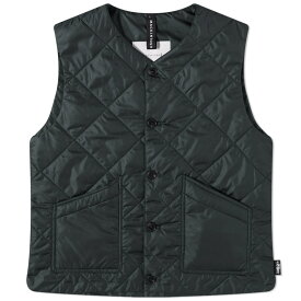 【送料無料】 マッキントッシュ メンズ ベスト アウター Mackintosh New Hig Quilted Vest Bottle Green