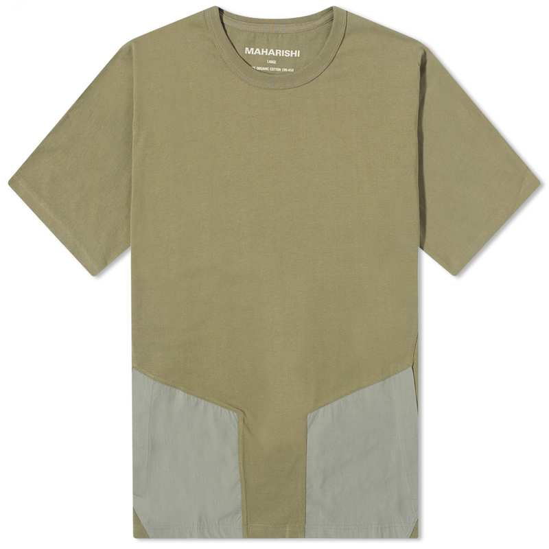 【送料無料】 マハリシ メンズ Tシャツ トップス Maharishi Travel T-Shirt Olive