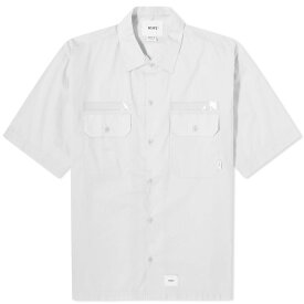 【送料無料】 ダブルタップス メンズ シャツ トップス WTAPS 03 WTVUA Short Sleeve Back Print Shirt Grey