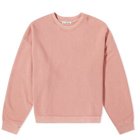 【送料無料】 アクネ ストゥディオズ メンズ パーカー・スウェット アウター Acne Studios Fester Vintage Crew Sweat Vintage Pink