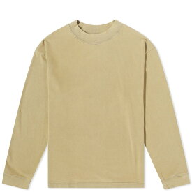 【送料無料】 アクネ ストゥディオズ メンズ Tシャツ トップス Acne Studios Long Sleeve Enick Vintage T-Shirt Sage Green