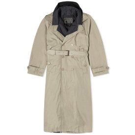 【送料無料】 バレンシアガ メンズ コート アウター Balenciaga All In Trench Coat Sand Beige