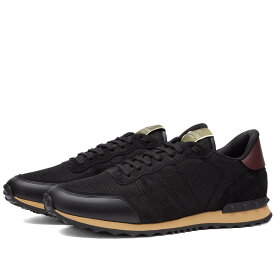 【送料無料】 ヴァレンティノ メンズ スニーカー シューズ Valentino Rockrunner Sneaker Black