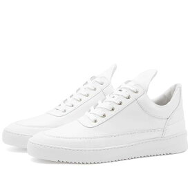 【送料無料】 フィリング ピース メンズ スニーカー シューズ Filling Pieces Low Top Sneaker Ripple White