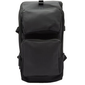 【送料無料】 レインズ メンズ バックパック・リュックサック バッグ RAINS Trail Cargo Backpack Black