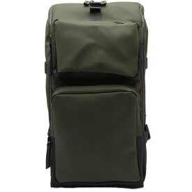 【送料無料】 レインズ メンズ バックパック・リュックサック バッグ RAINS Trail Cargo Backpack Green