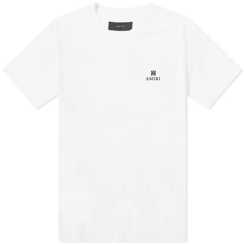 【送料無料】 アミリ メンズ Tシャツ トップス AMIRI Micro MA Bar T-Shirt White